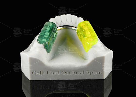 Comfort Gelb Hard Occlusal Splint Acrylhars Occlusal Guard Hard Appliance